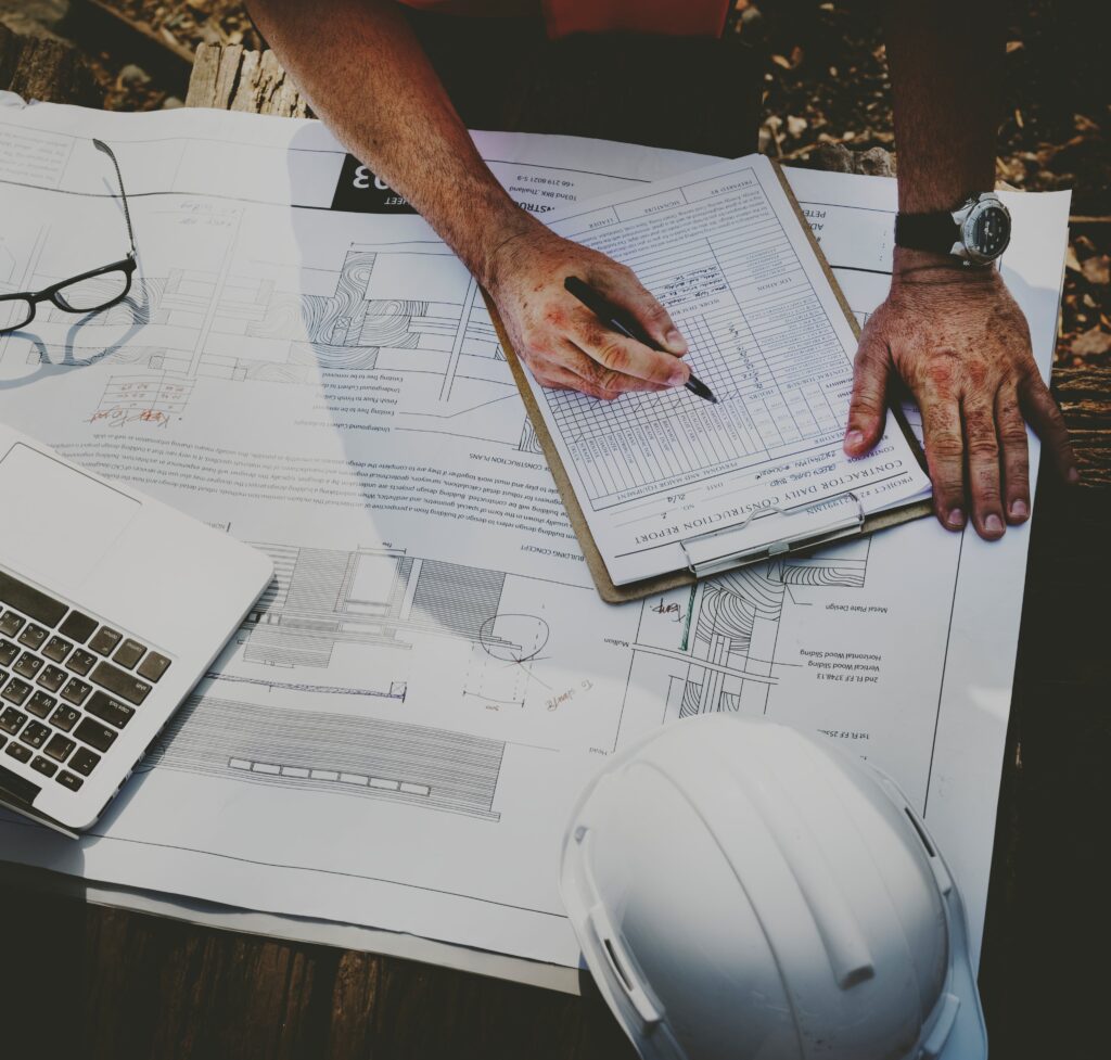 site engineer construction site scaled