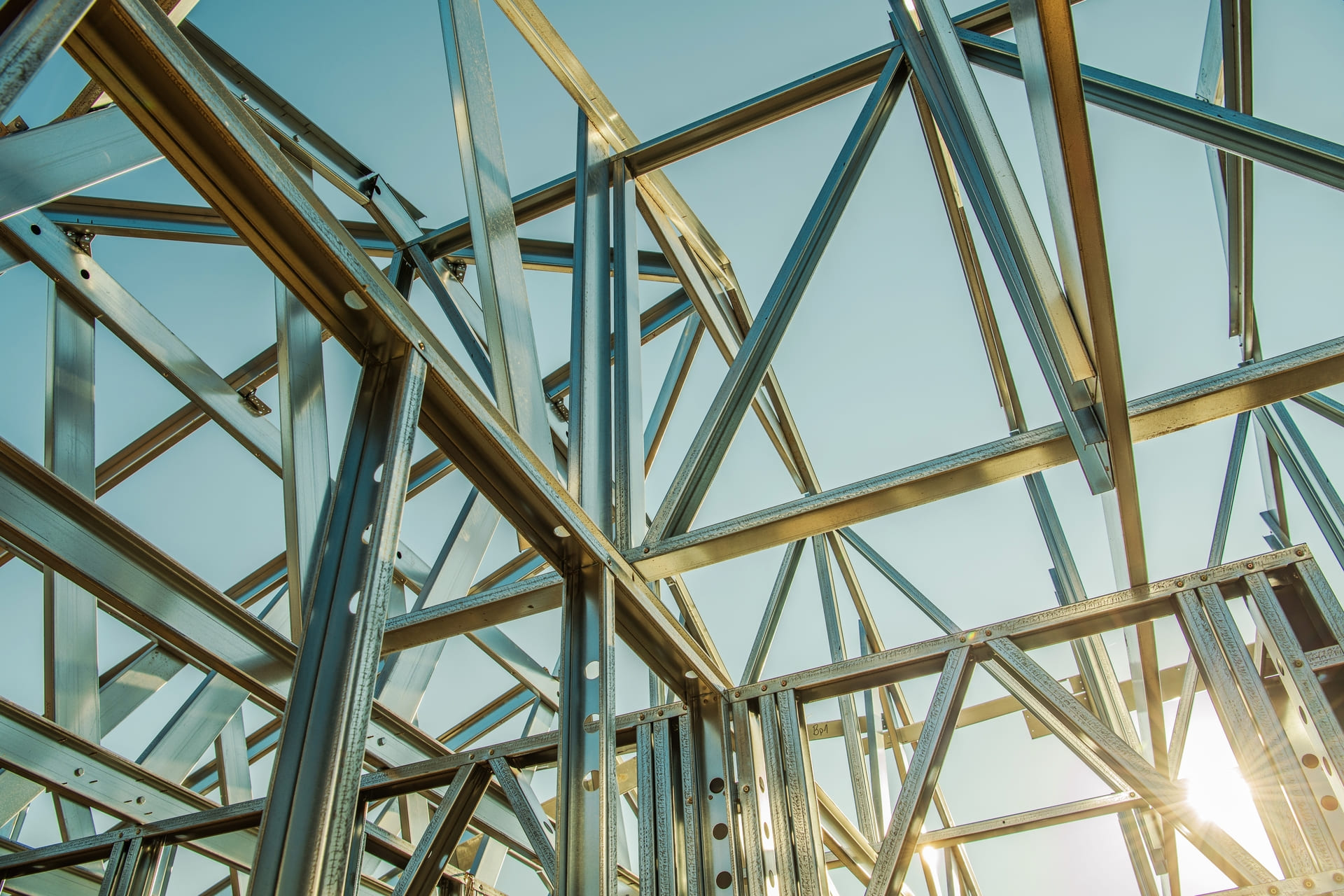 building steel skeleton frame utc () ()
